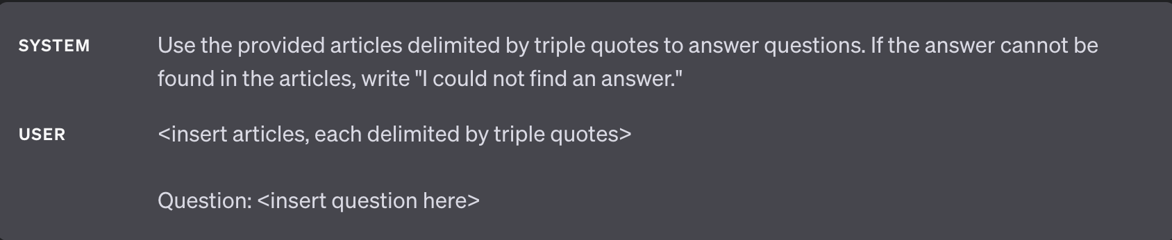 Providing references